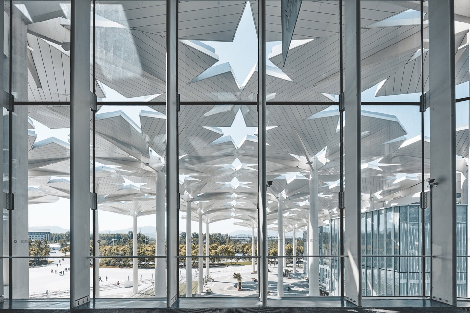 the international pavilion of the 2019 beijing international horticultural exhibition china by biad hu yue studio
