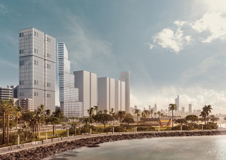 the wafra tower by oma