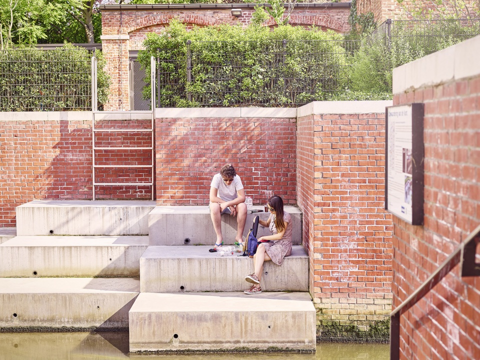 student residence rega landscape architecture by ontwerpbureau pauwels