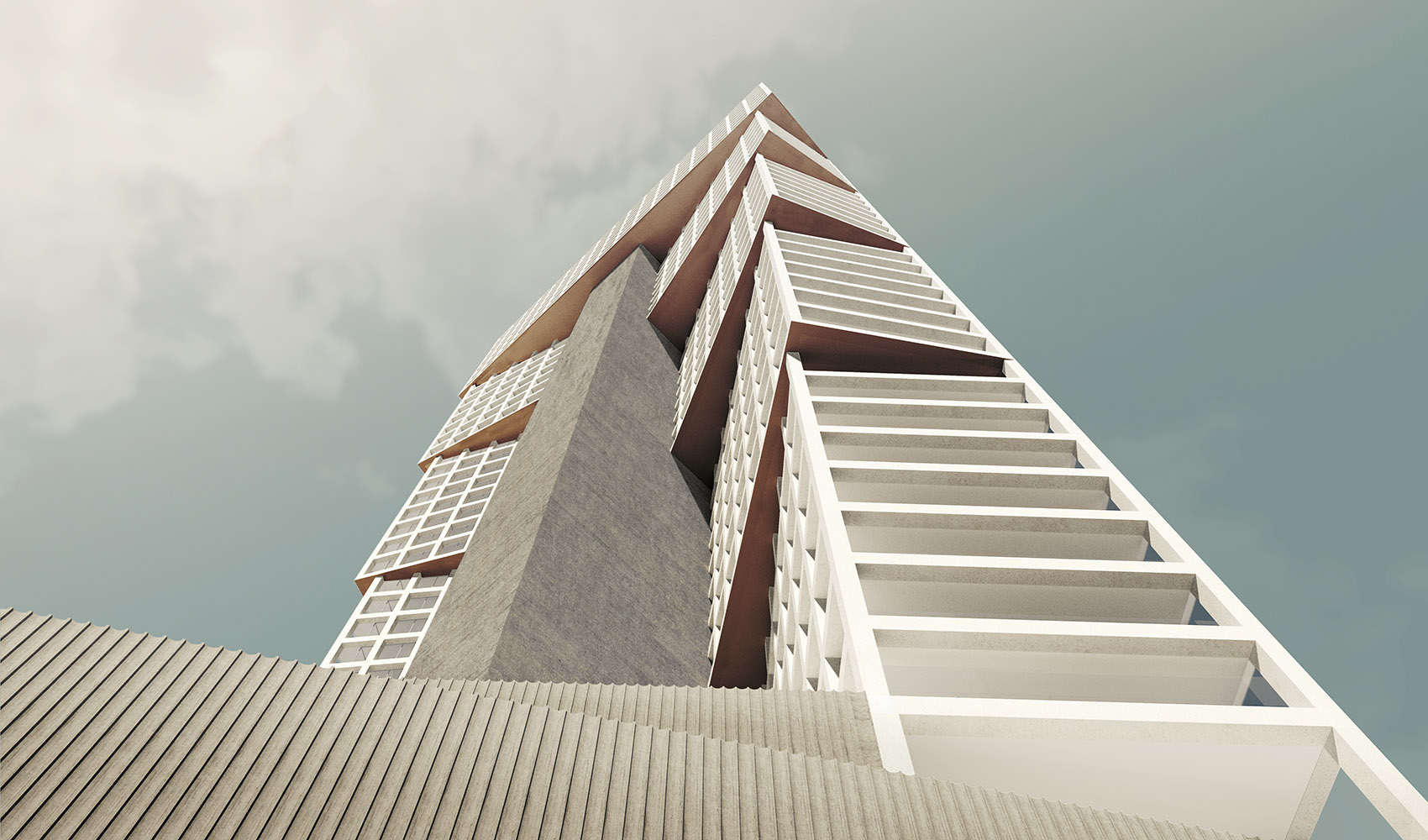 the wafra tower by oma