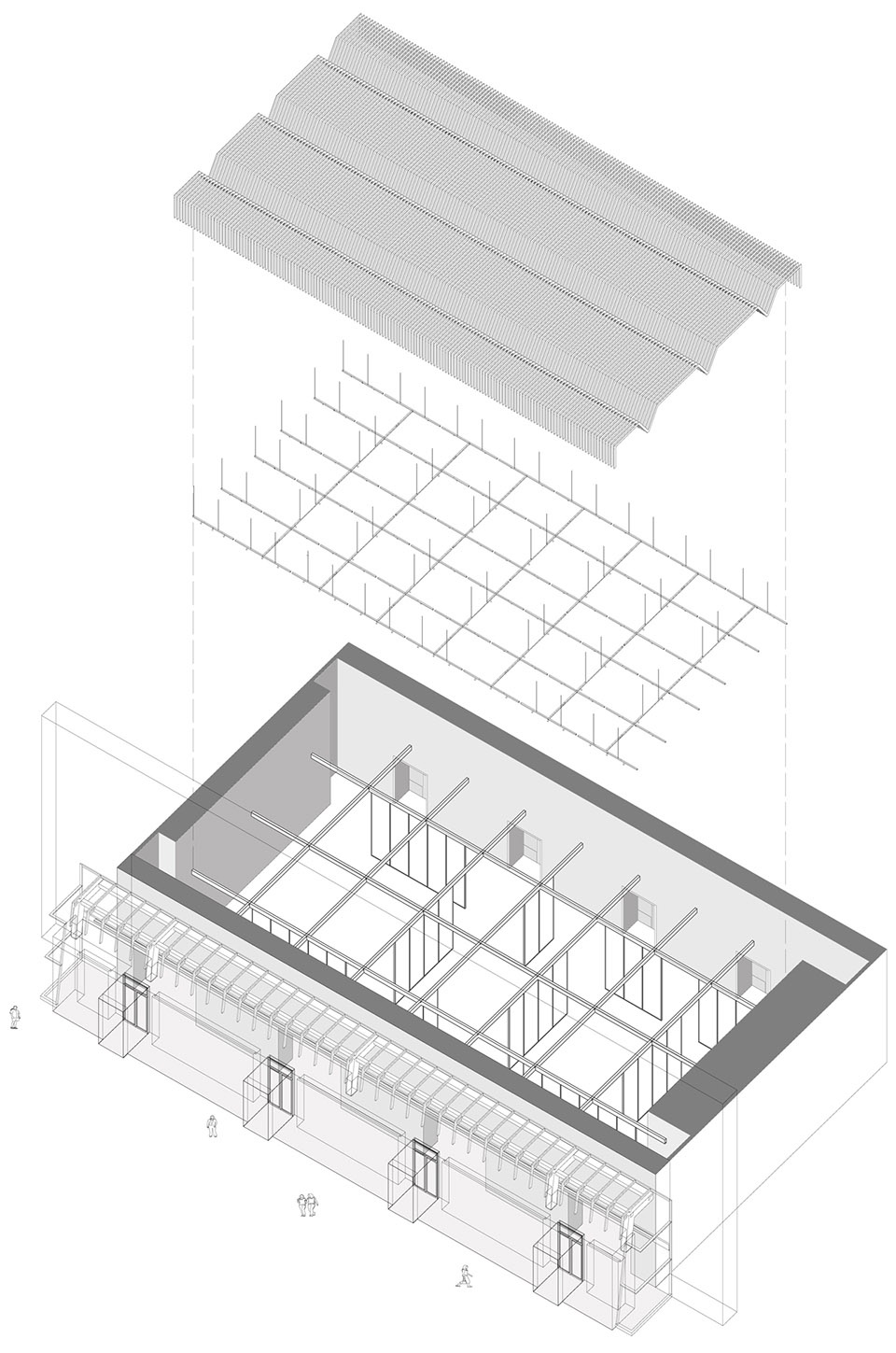 multi function hall renovation of academy of arts and design tsinghua university china