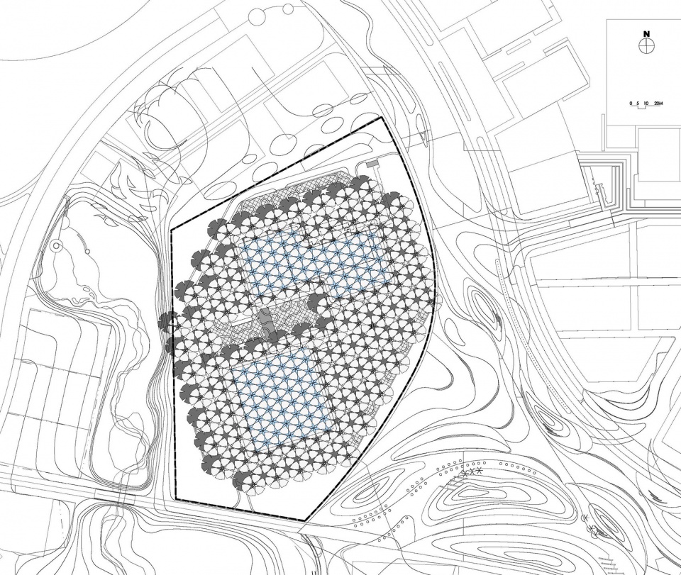 the international pavilion of the 2019 beijing international horticultural exhibition china by biad hu yue studio