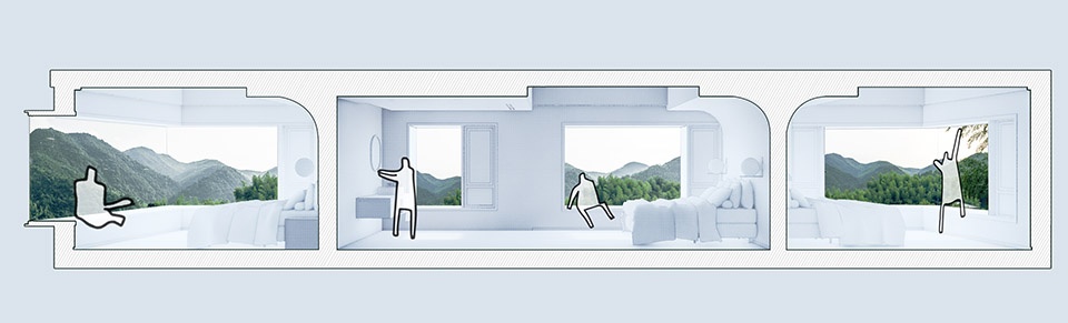 house of windows in moganshan china by officeproject