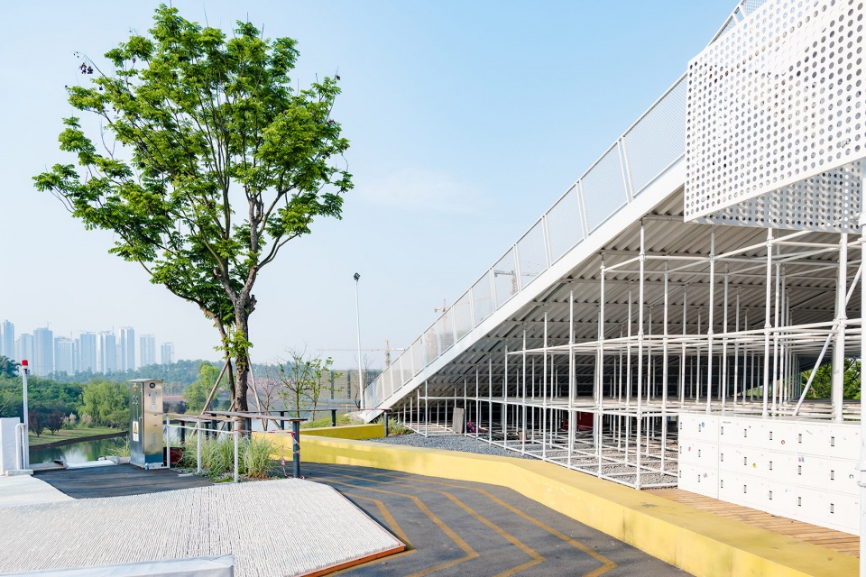 dry skiing resort yudao landscape design