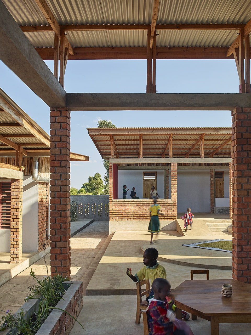 econef childrens center by asante architecture design and lonnqvist vanamo architects
