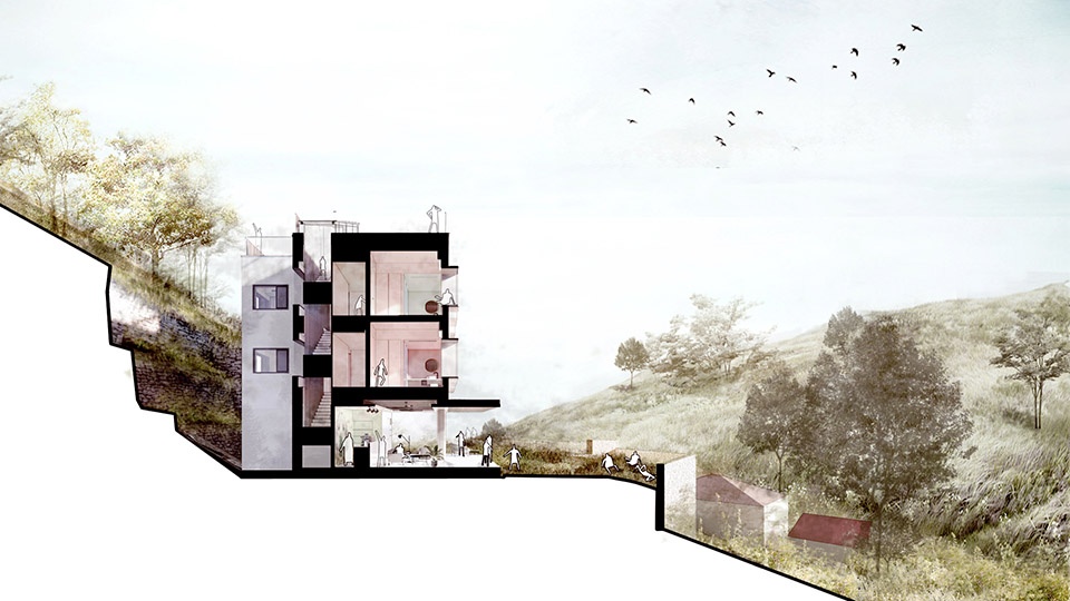 house of windows in moganshan china by officeproject