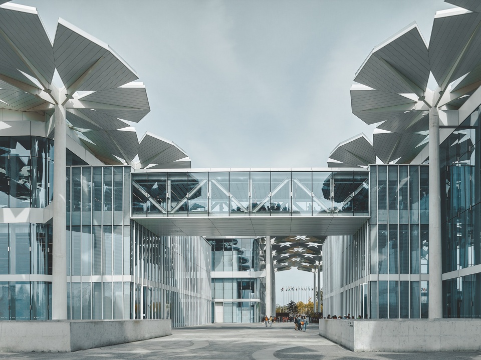 the international pavilion of the 2019 beijing international horticultural exhibition china by biad hu yue studio