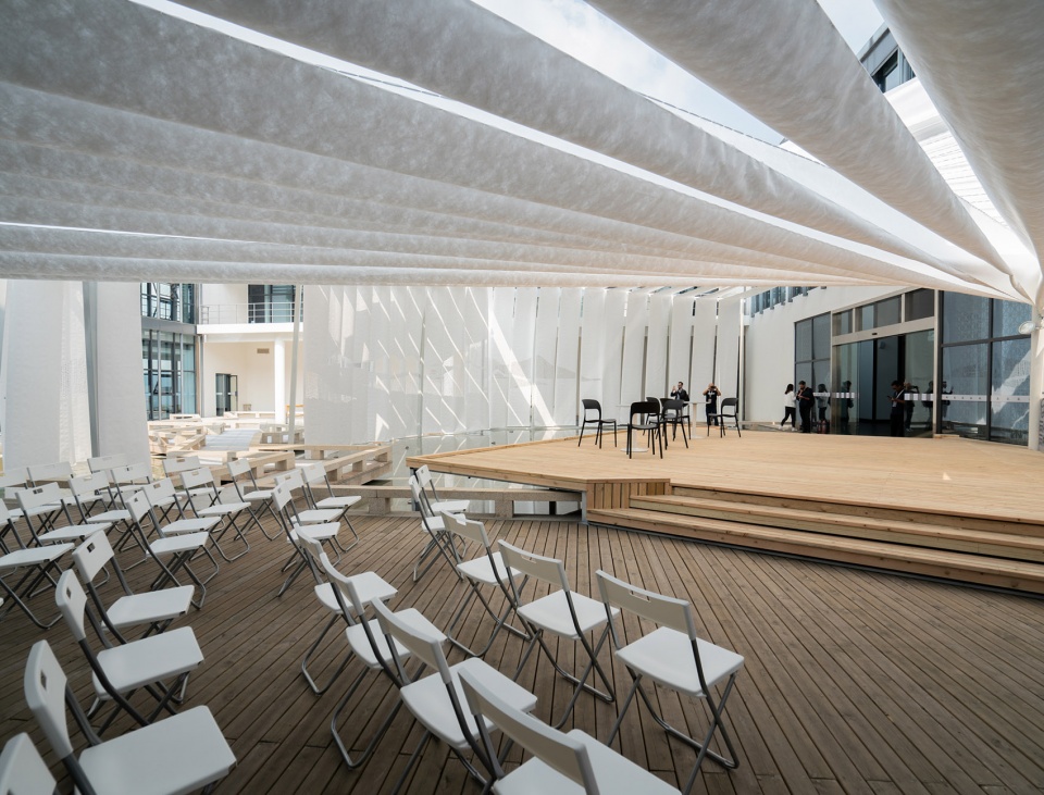 whisper of wind main exhibition pavilion of suzhou international design week china by soda architects