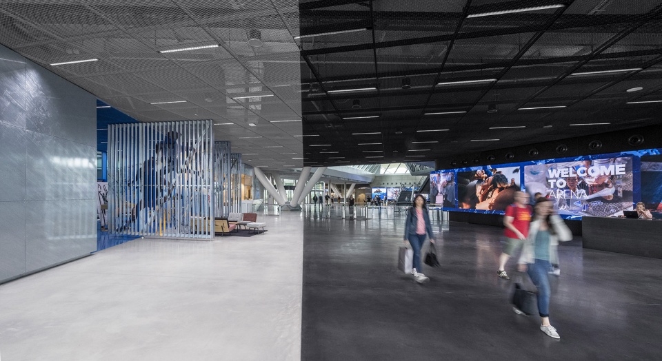adidas world of sports arena by behnisch architekten