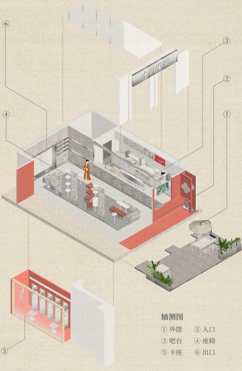 qi yue xian cha china by or design