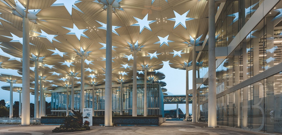 the international pavilion of the 2019 beijing international horticultural exhibition china by biad hu yue studio