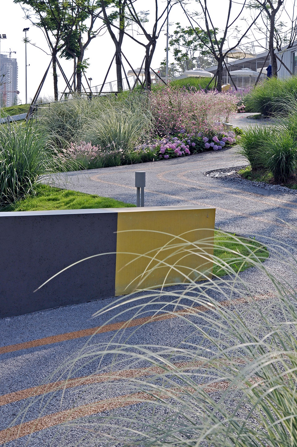 dry skiing resort yudao landscape design