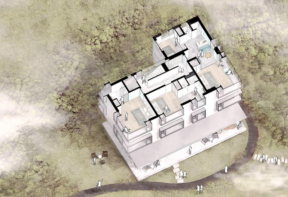 house of windows in moganshan china by officeproject