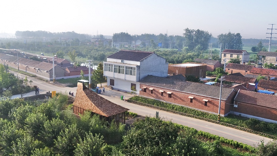 recycling station in the pear orchard china beijing forestry university chiba university