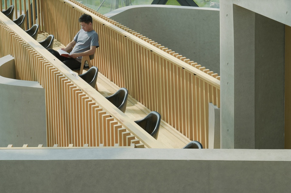 jingjiang library bar china by metrics architecture studio