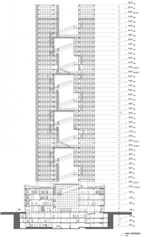 baidu international building china by ccdi dongxiying studio