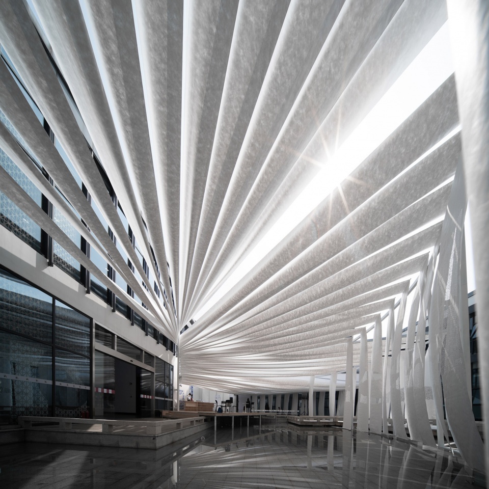 whisper of wind main exhibition pavilion of suzhou international design week china by soda architects