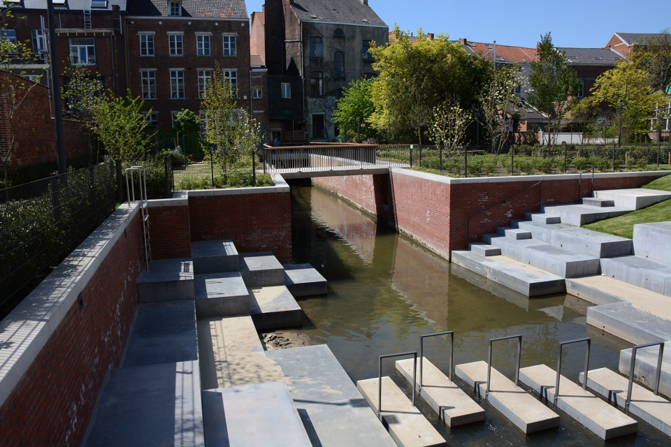 student residence rega landscape architecture by ontwerpbureau pauwels