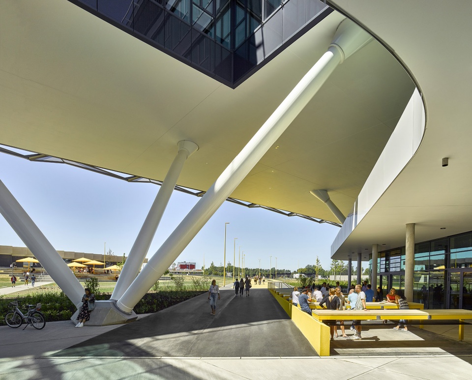 adidas world of sports arena by behnisch architekten