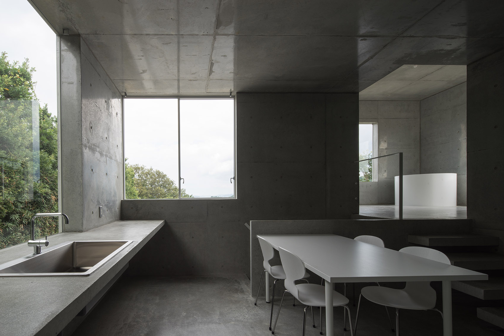 House in Akitsu by Kazunori Fujimoto - 谷德设计网