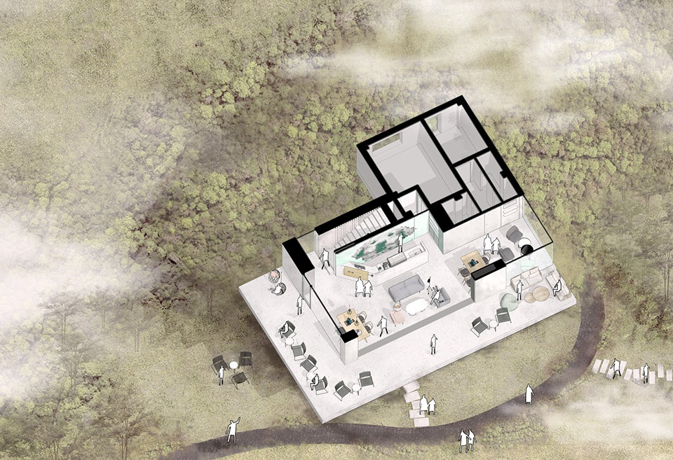 house of windows in moganshan china by officeproject
