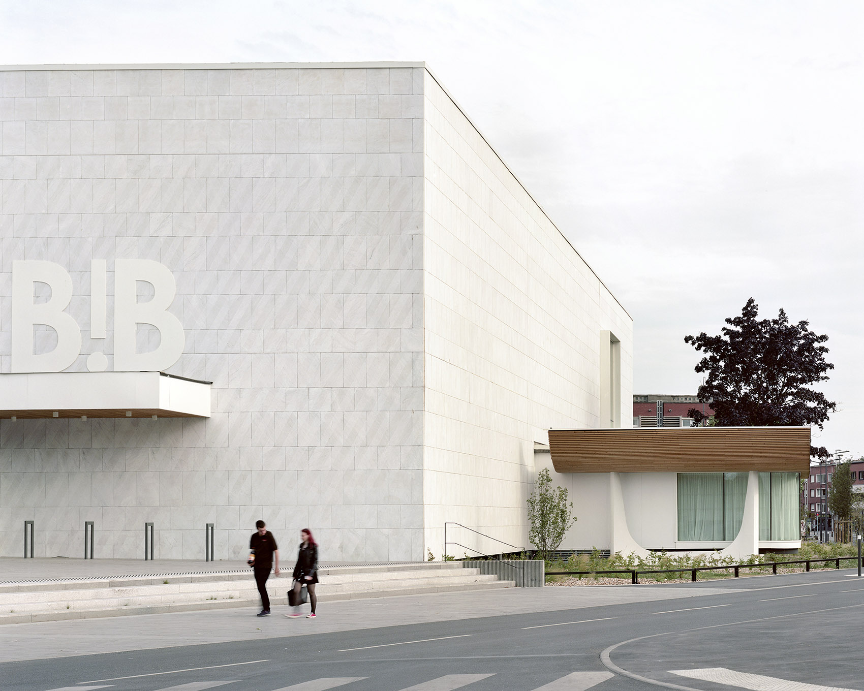 Transformation of the Museum of Fine Arts of Dunkirk into a library by