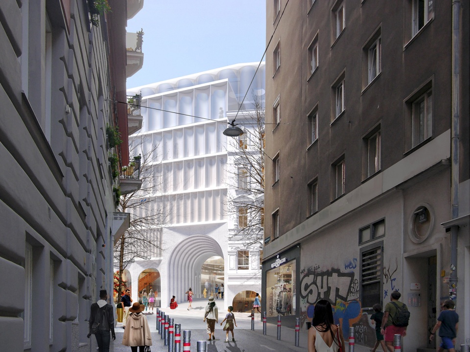 oma wins competition for the new kadewe vienna department store