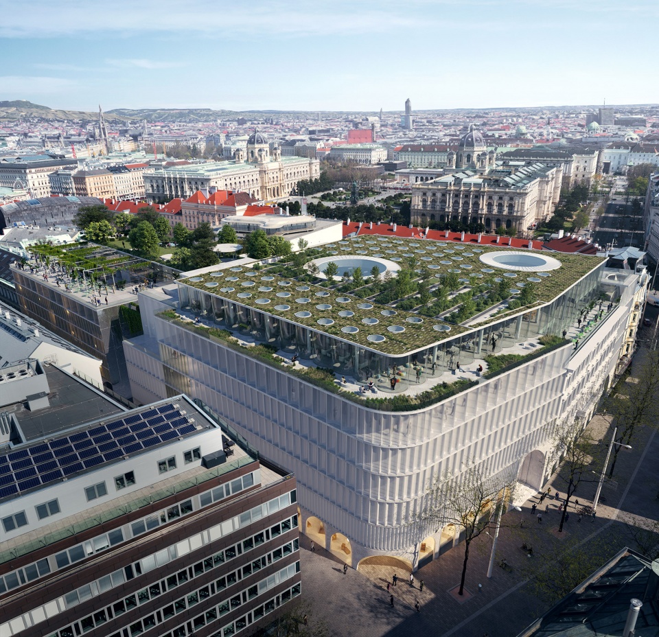 oma wins competition for the new kadewe vienna department store