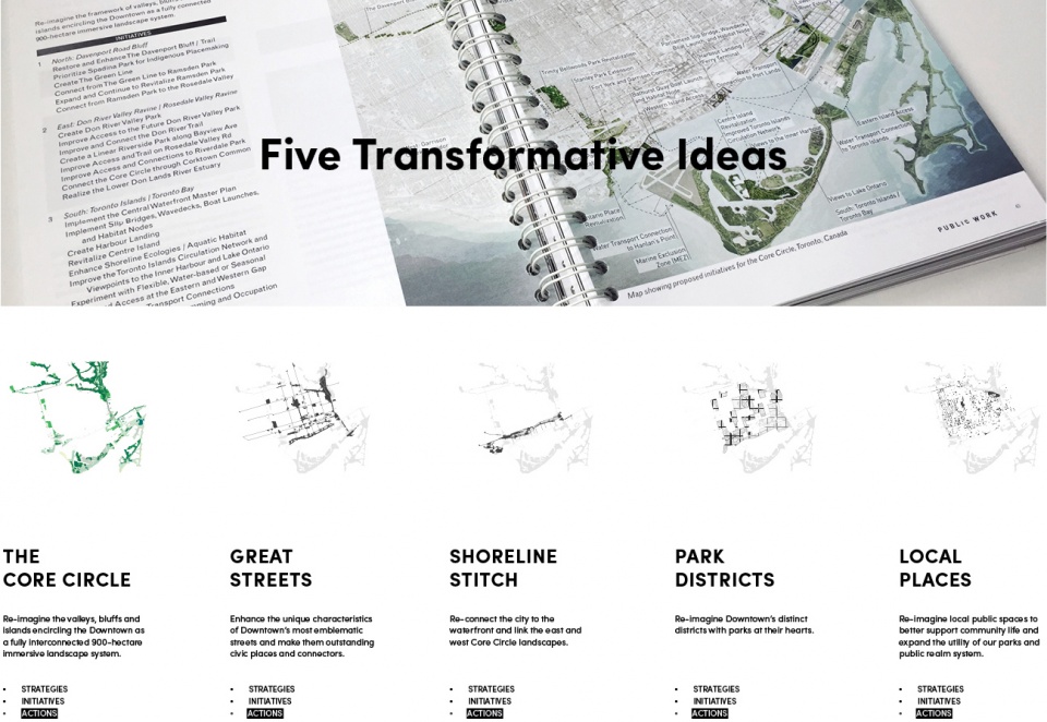 2019 asla analysis and planning award of excellence:tocore downtown parks and public realm plan