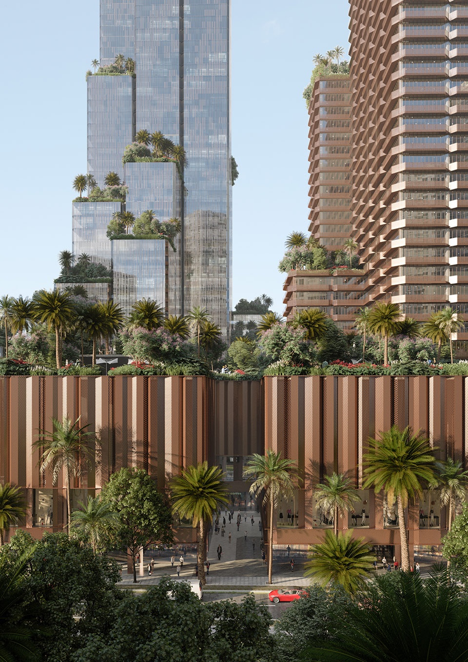 konka mixed use in shenzhen china by mecanoo