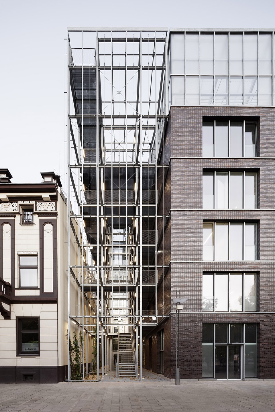 Administration Building with Rooftop Greenhouse at the Altmarkt