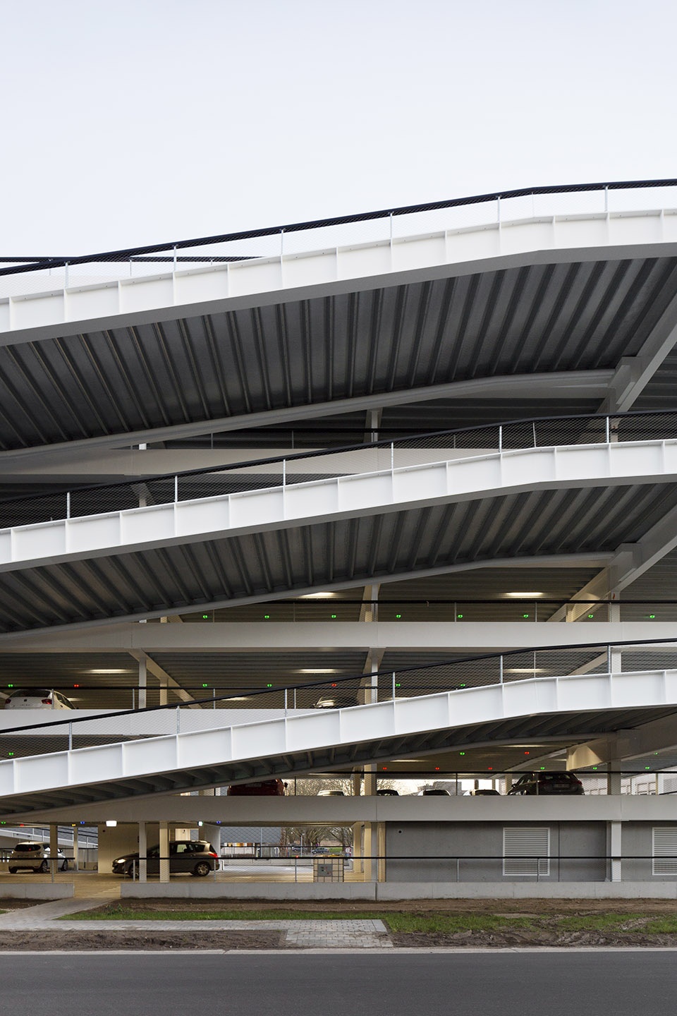 parking building imec kul leuven by stephane beel architects