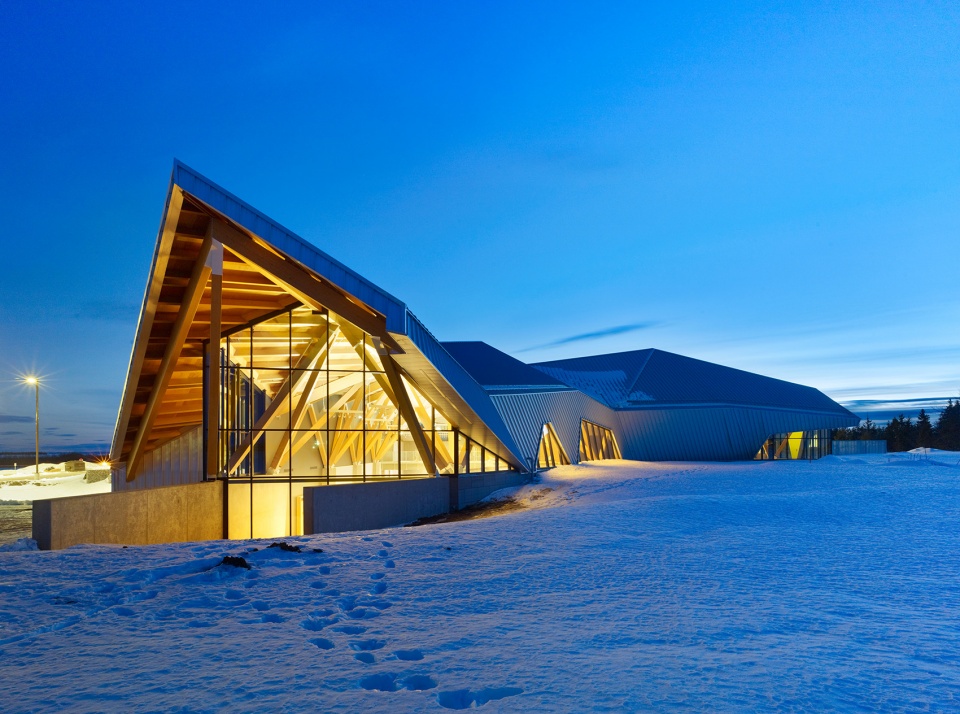 Philip J. Currie Dinosaur Museum by Teeple Architects