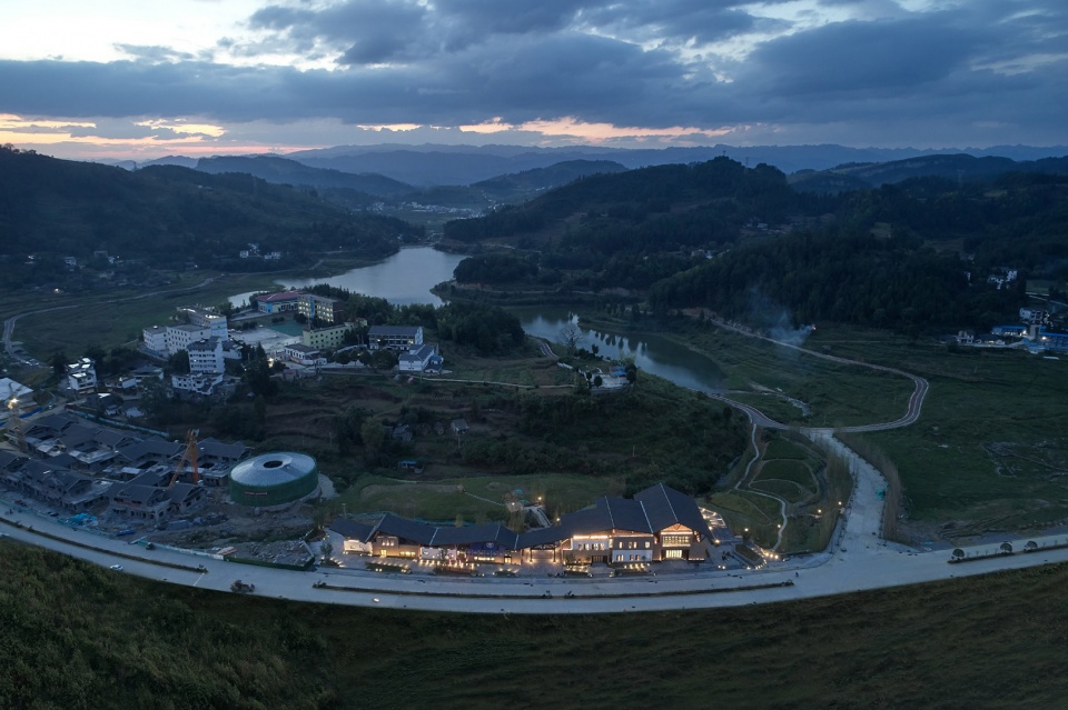 guancang village centre china by urban architecture
