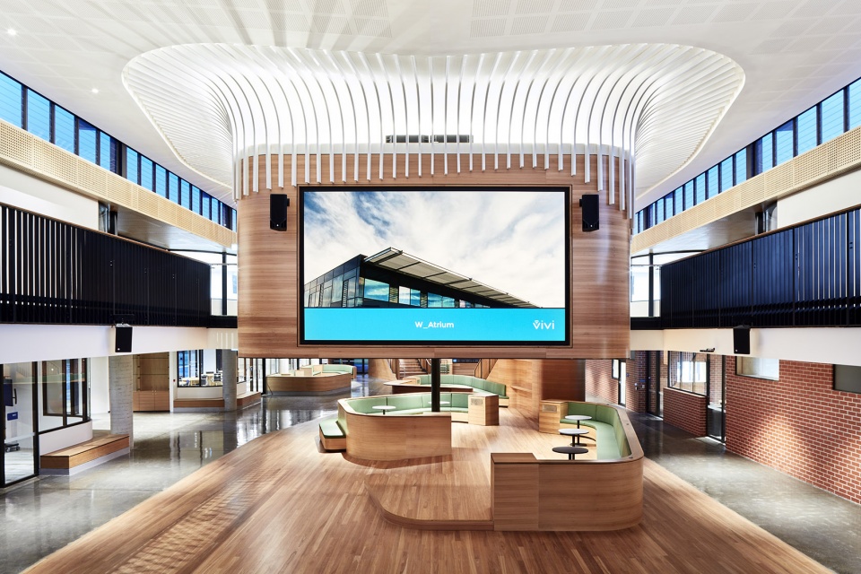 luther college middle school by cox architecture