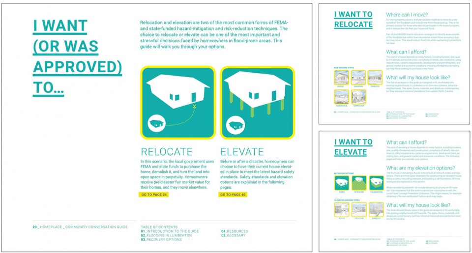2018 asla communications award of honor homeplace conversation guides for six communities rebuilding after hurricane matthew