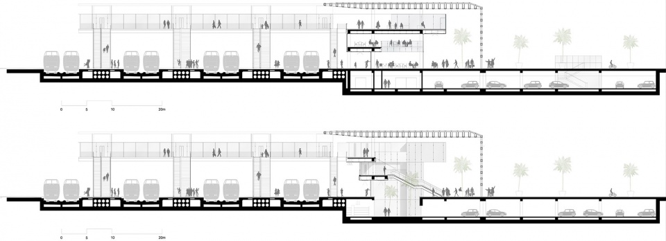 high speed train station kenitra by silvio dascia architecture omar kobbite architects