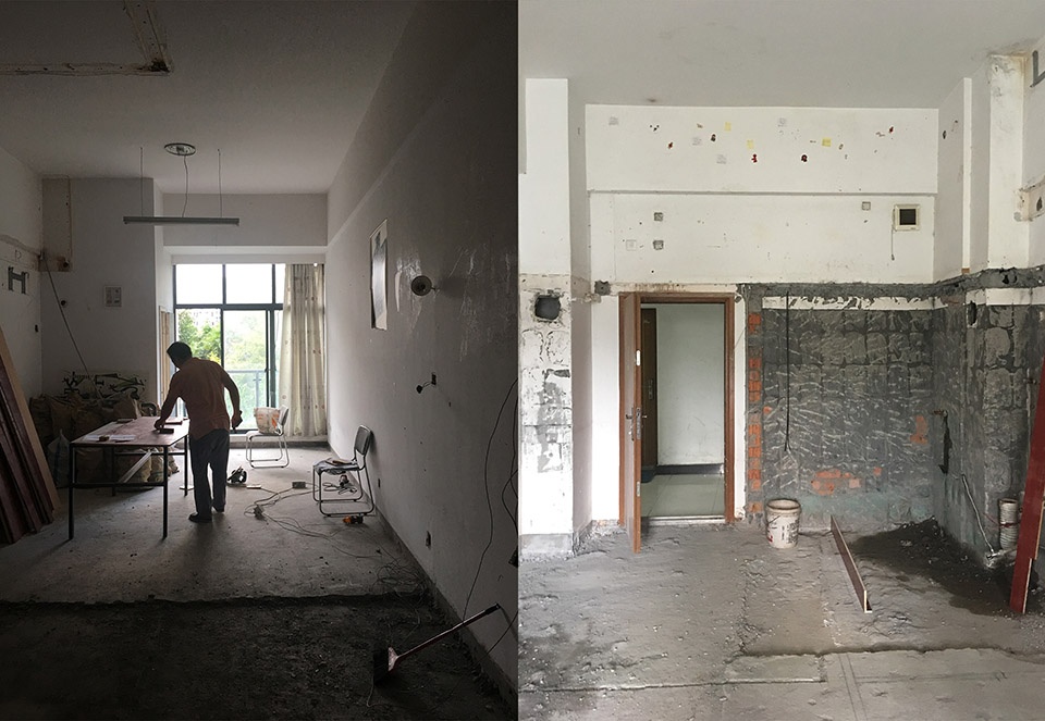 renovation design of a 40 square meter living space china by continuation studio