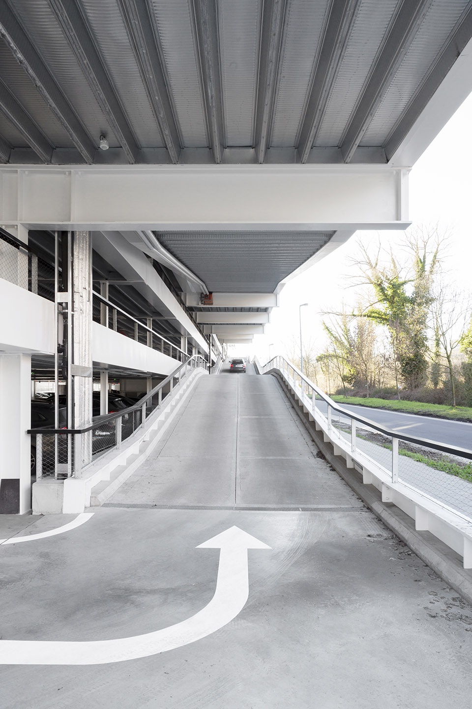 parking building imec kul leuven by stephane beel architects