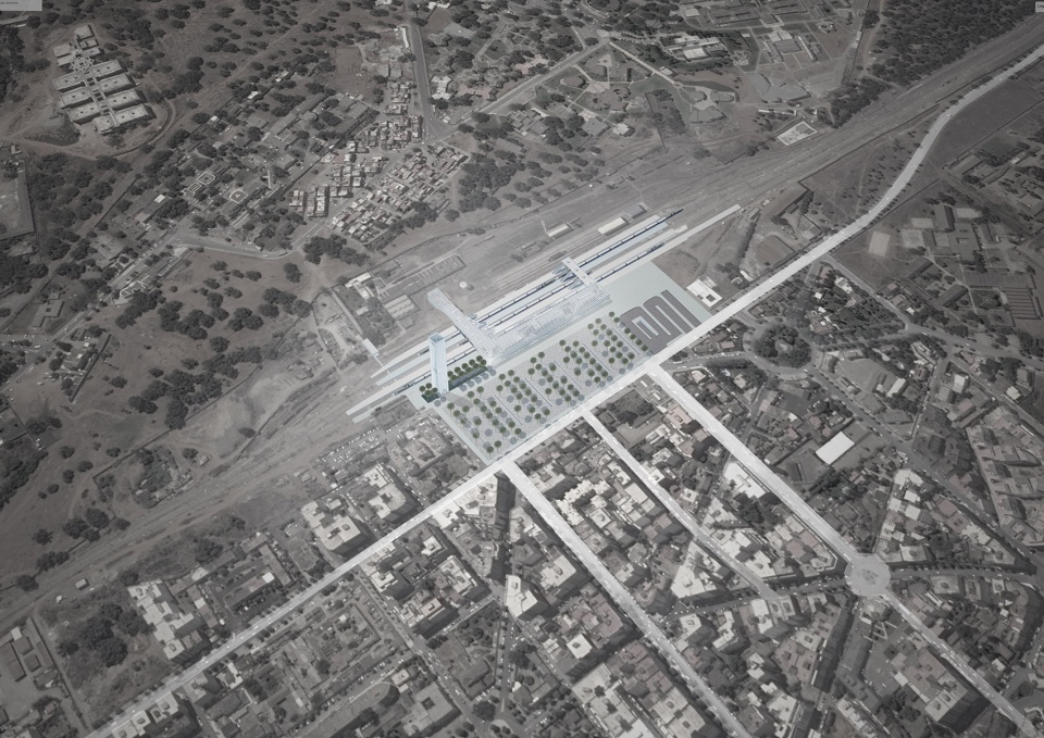high speed train station kenitra by silvio dascia architecture omar kobbite architects