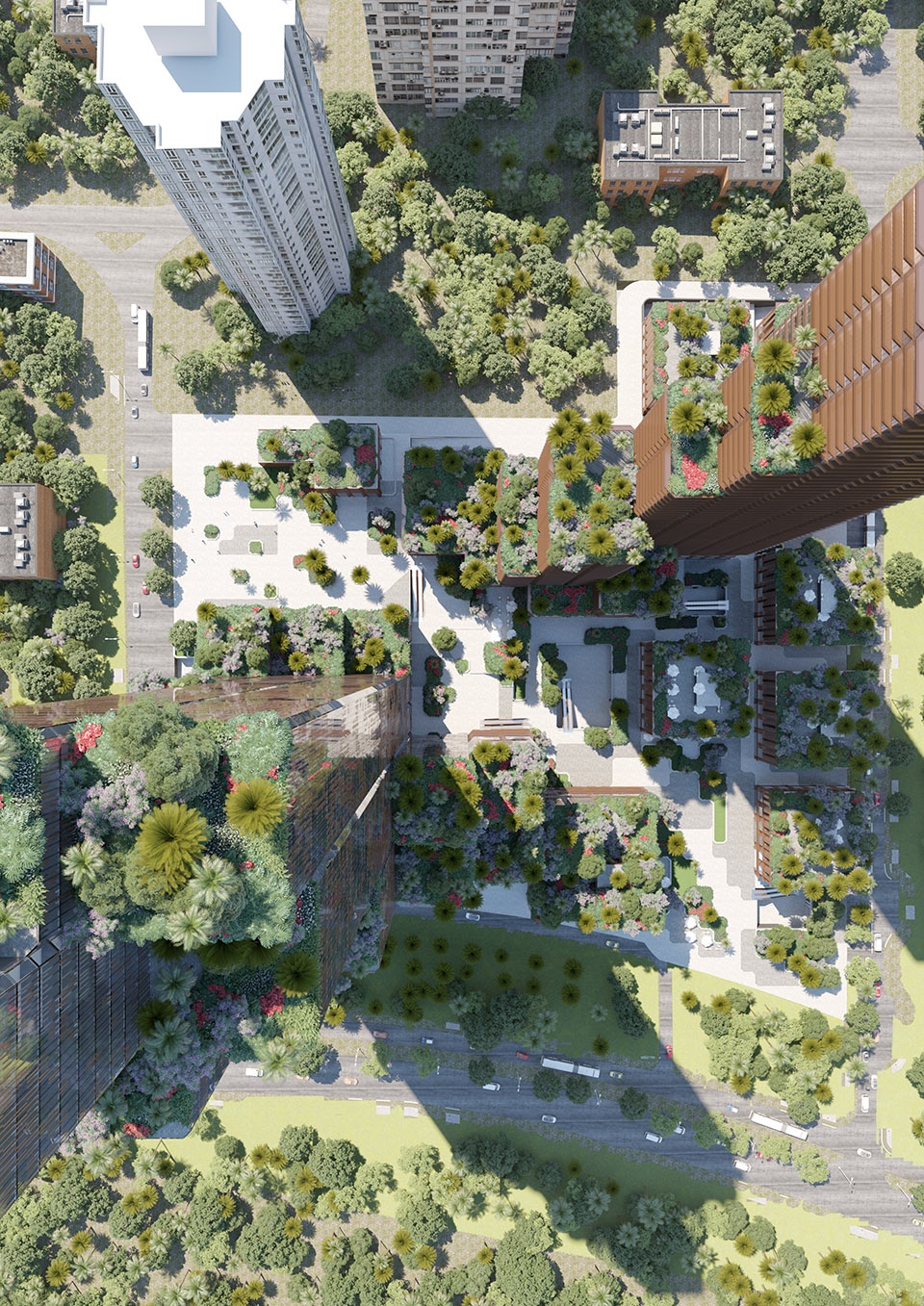 konka mixed use in shenzhen china by mecanoo