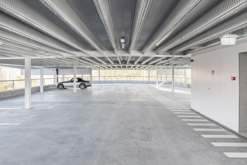 parking building imec kul leuven by stephane beel architects