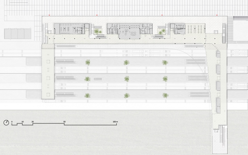 high speed train station kenitra by silvio dascia architecture omar kobbite architects