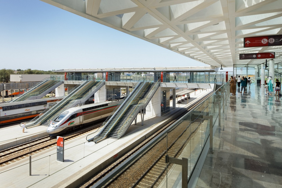 盖尼特拉市高铁站摩洛哥silviodasciaarchitectureomarkobbité