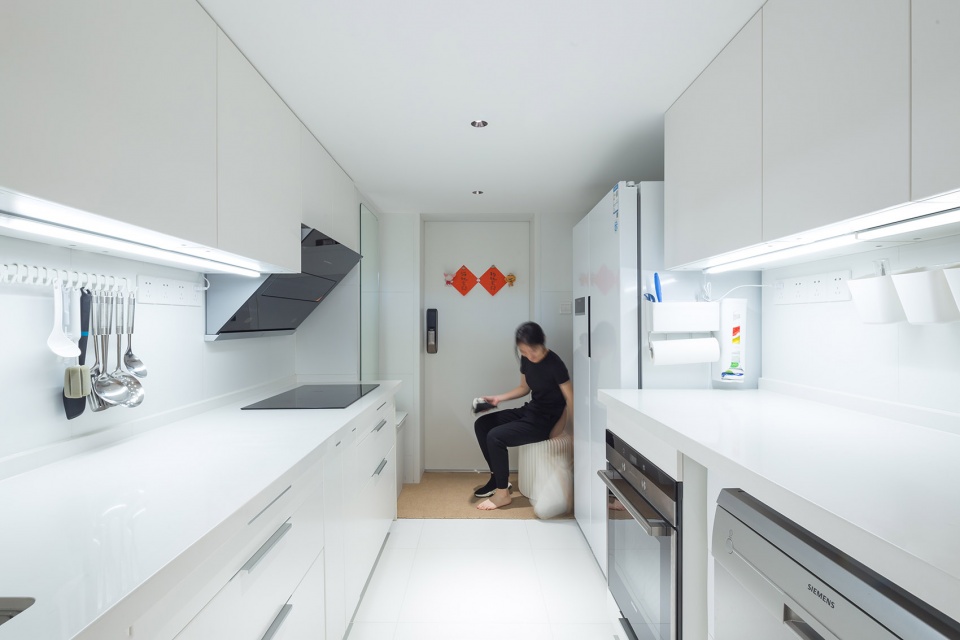renovation design of a 40 square meter living space china by continuation studio