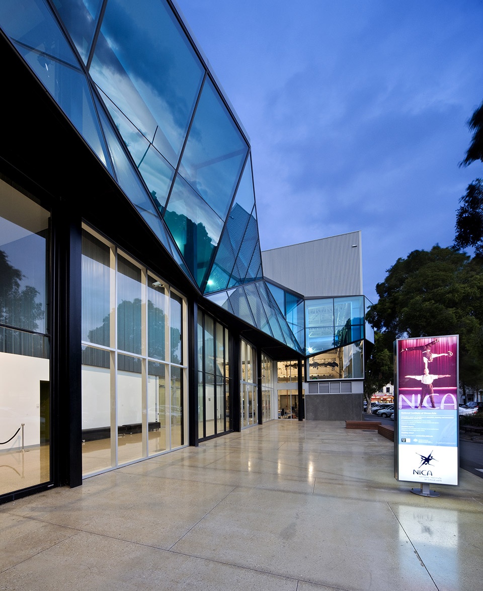 national institute of circus arts by cox architecture