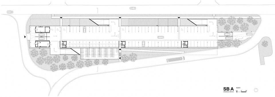 parking building imec kul leuven by stephane beel architects