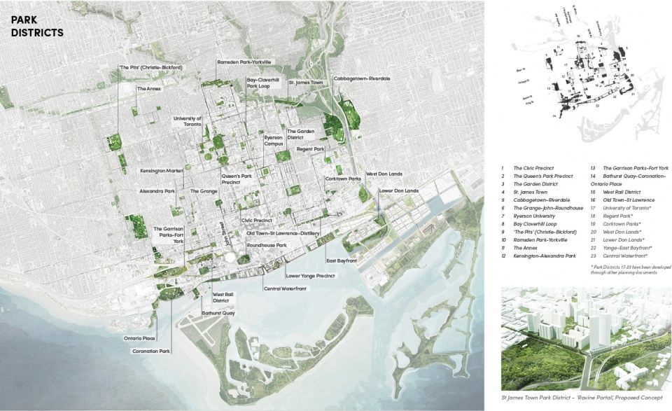 2019 asla analysis and planning award of excellence:tocore downtown parks and public realm plan