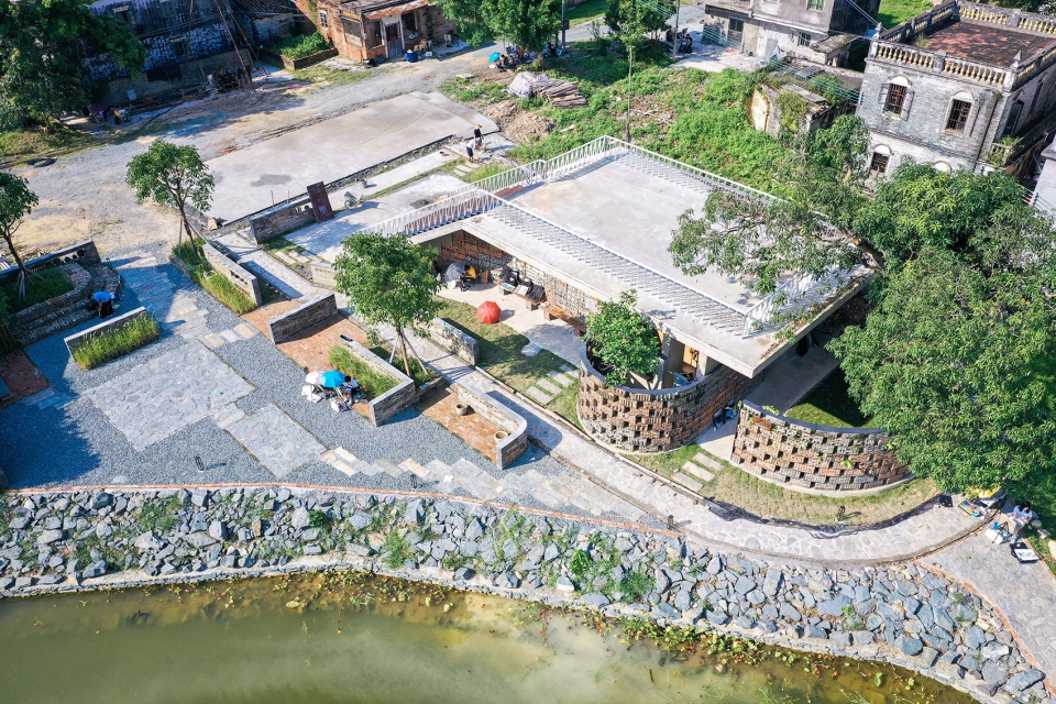 public toilet in zuzhai village china by cns
