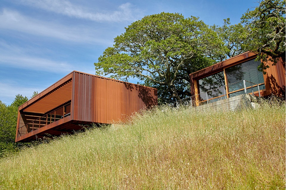 2019 asla residential design award of excellence sonoma mountain by hocker design group